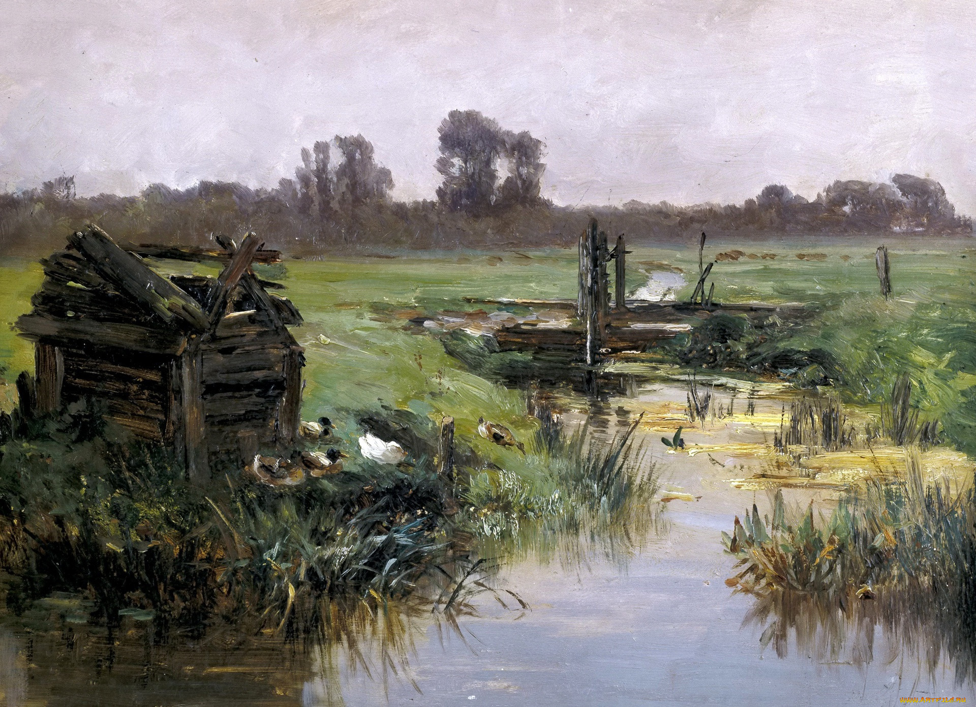 holland meadows carlos de haes, , , 